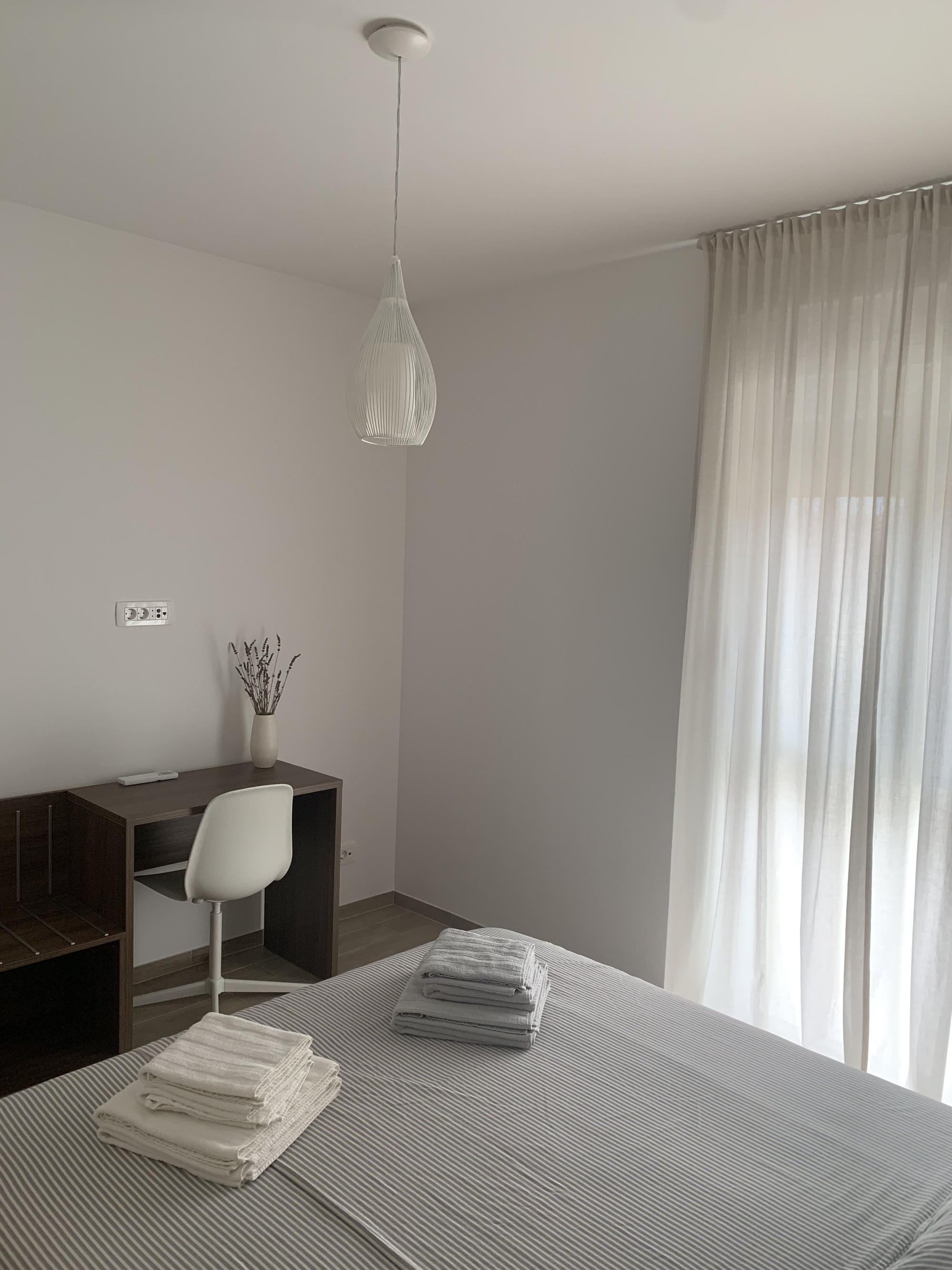 Larger bedroom