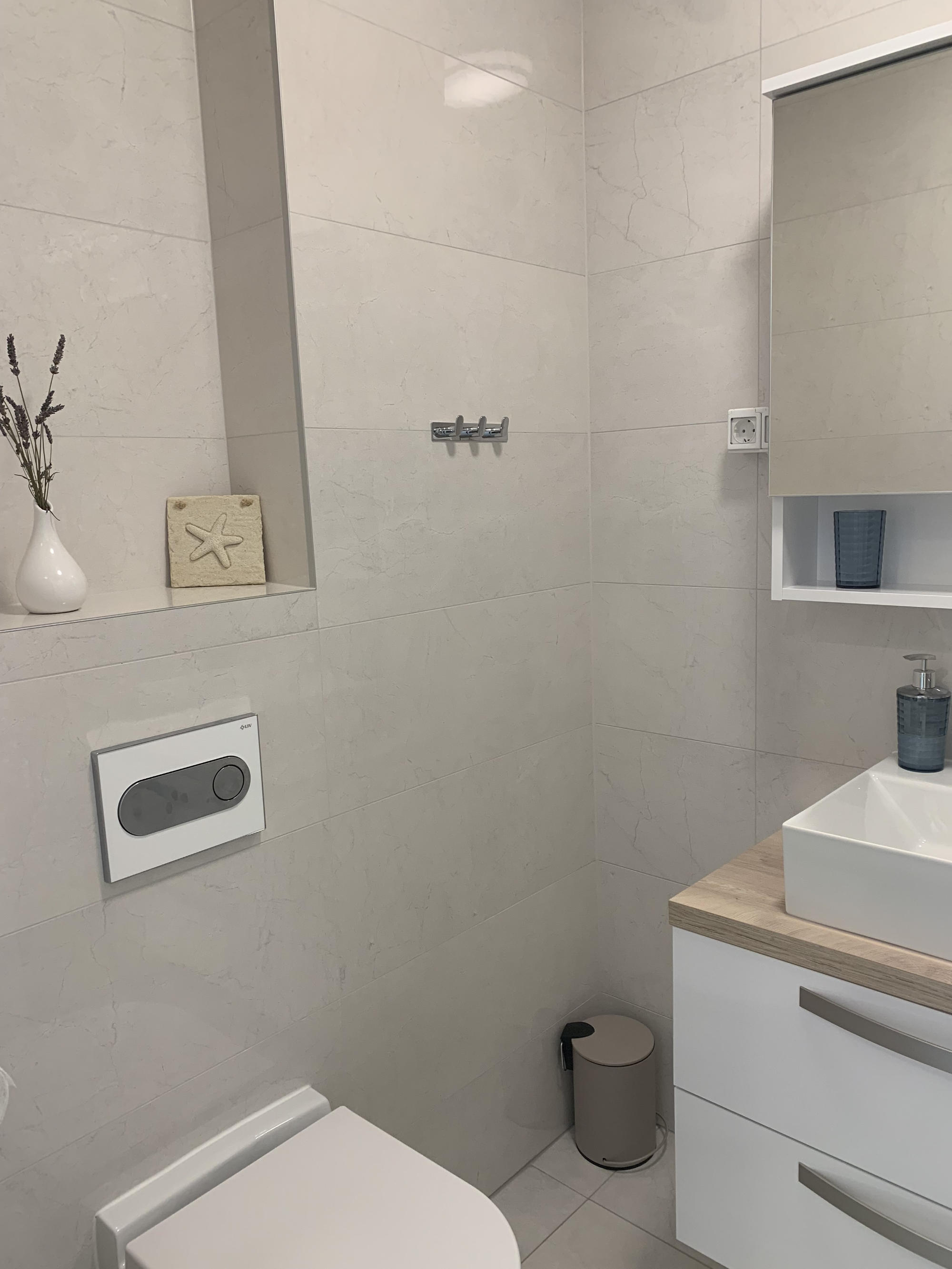 Smaller bathroom
