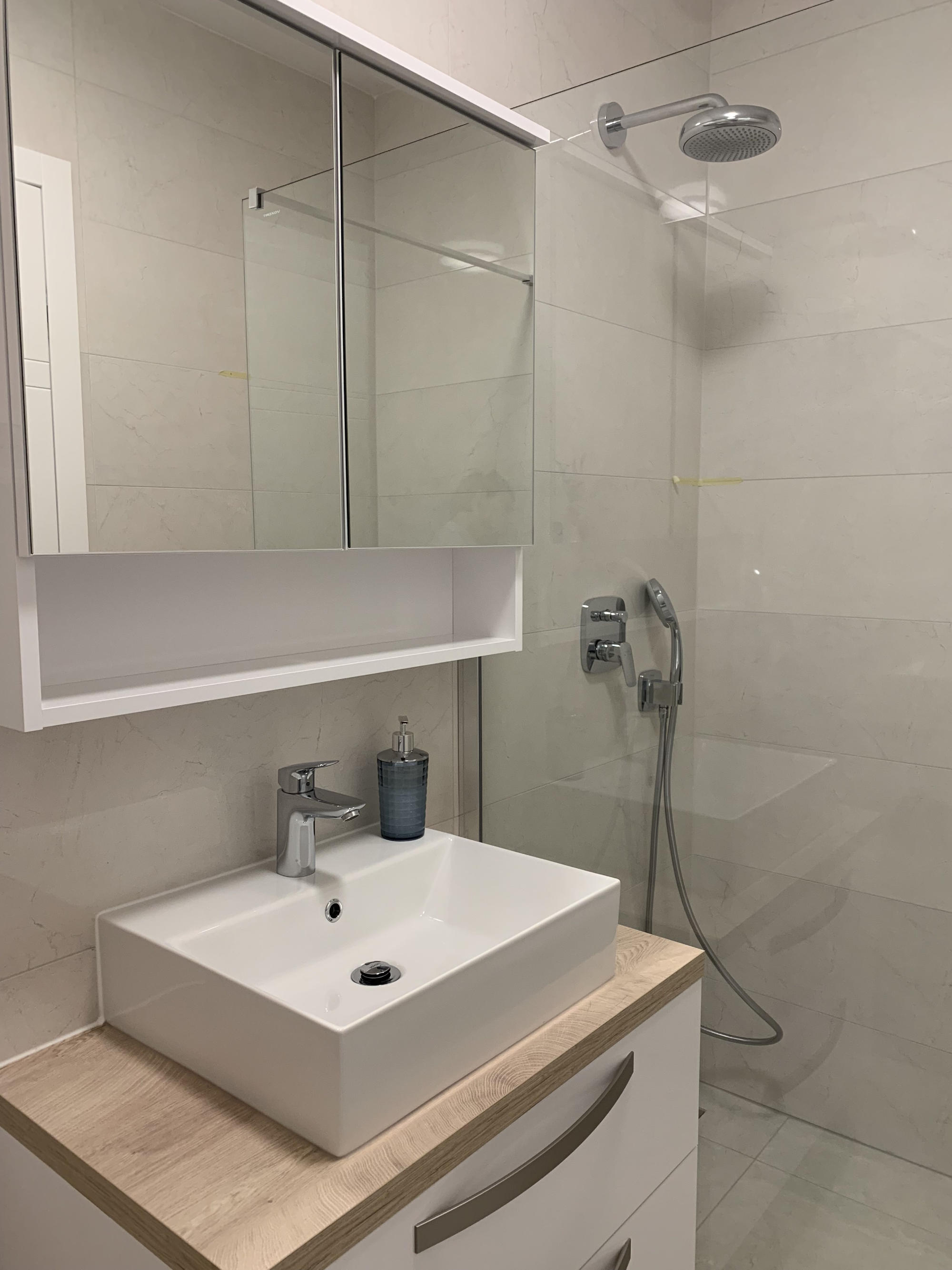 Smaller bathroom